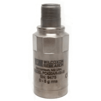 Wilcoxon Sensing Technologies Intrinsically Safe 4-20 mA Loop Powered Sensor, PC420A Series